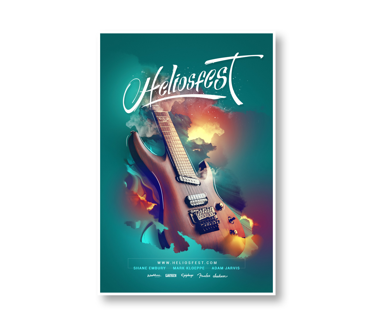 Diseño publicitario Keepinmind fotografía Poster Heliosfest